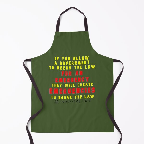 Item preview, If You Allow Gov To Break Law designed and sold by AlienAlmanac.