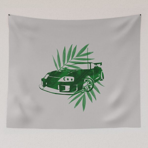 Item preview, Eco Green Supercar with Leaf Motif designed and sold by Stipper Store.