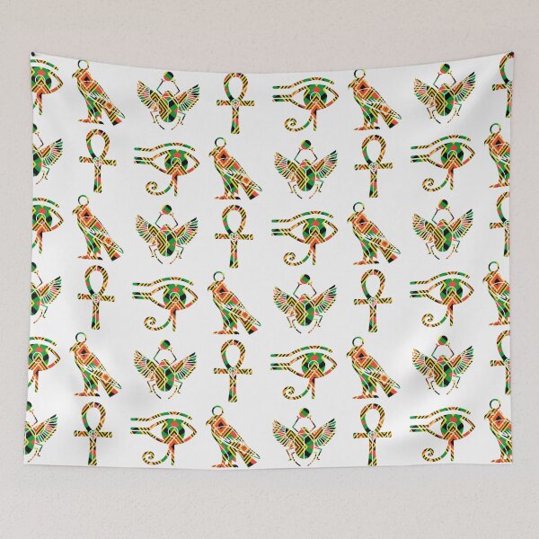 Item preview, Illuminated Egyptian Glyphs designed and sold by Yzakreativ.