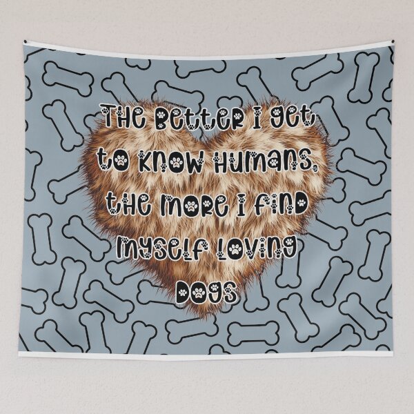 Item preview, Dog Hearts with Quotes Design 3 of 30 designed and sold by Jenson Major.