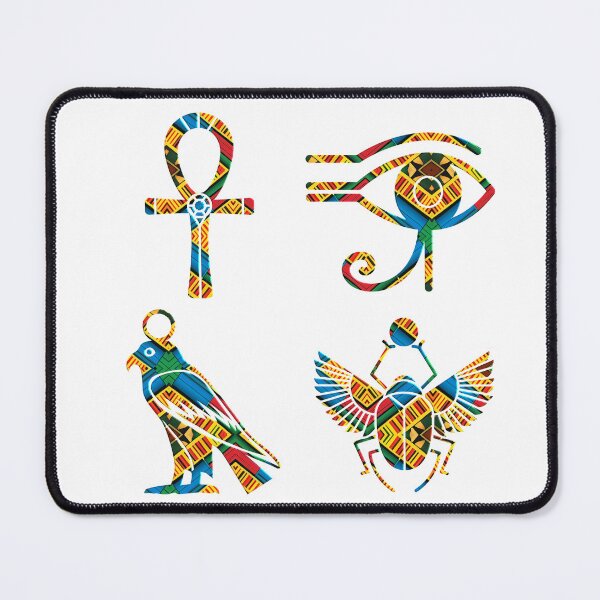 Item preview, Flashy Egyptian Insignias designed and sold by Yzakreativ.