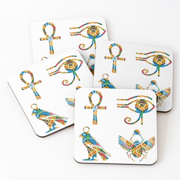 Item preview, Flashy Egyptian Insignias designed and sold by Yzakreativ.
