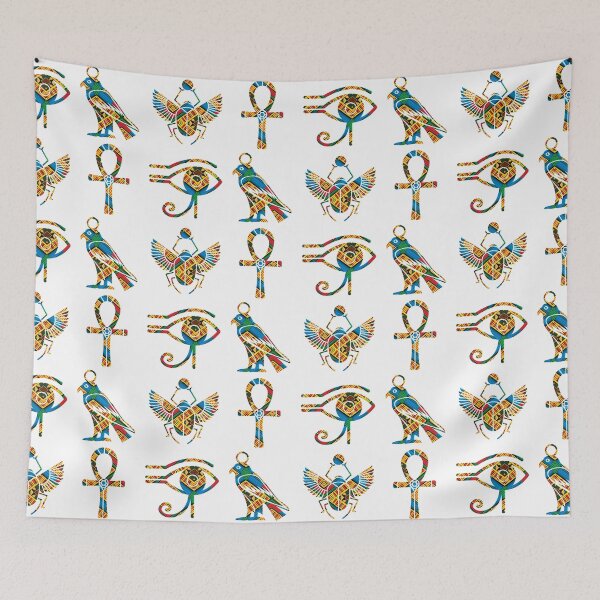 Item preview, Flashy Egyptian Insignias designed and sold by Yzakreativ.