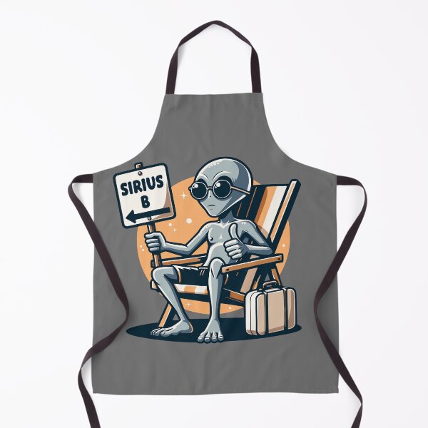 Item preview, Funny Alien Hitchhiker Sirius B Galaxy Space Travel designed and sold by Infinitee8hirts.