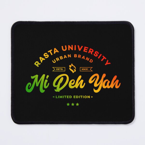 Item preview, Rasta University Mi Deh Yah Limited Edition Rasta Colors Reggae designed and sold by rastauniversity.