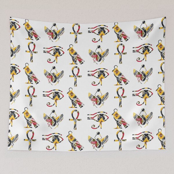 Item preview, Intense Egyptian Emblems designed and sold by Yzakreativ.
