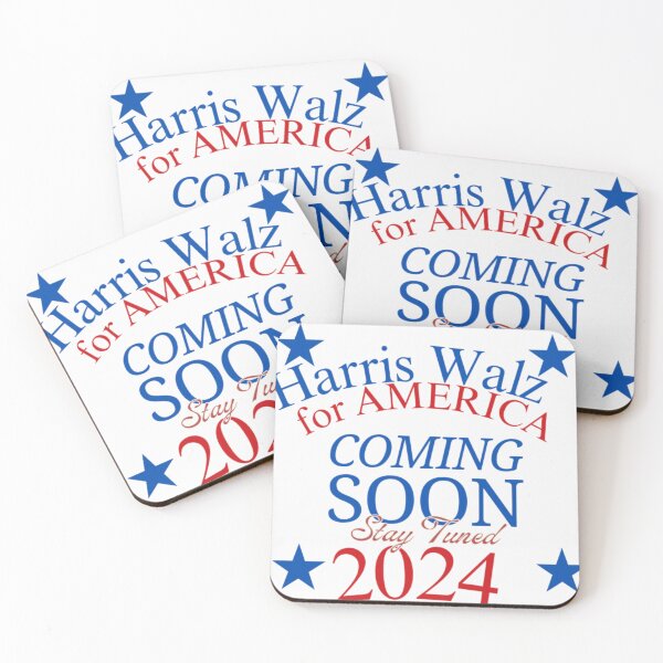 Item preview, Harris Walz for America coming soon stay tuned designed and sold by Savitrends.