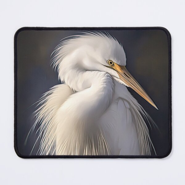 Item preview, Great Egret Portrait designed and sold by Brian Tarr.