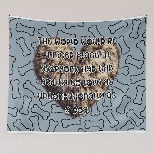 Item preview, Dog Hearts with Quotes Design 4 of 30 designed and sold by Jenson Major.