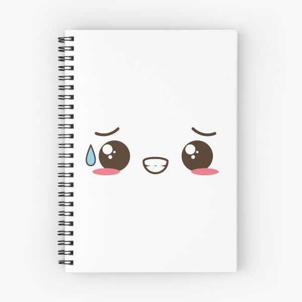 Item preview, awkward  kawaii Japanese emoji  designed and sold by FaddyFog.