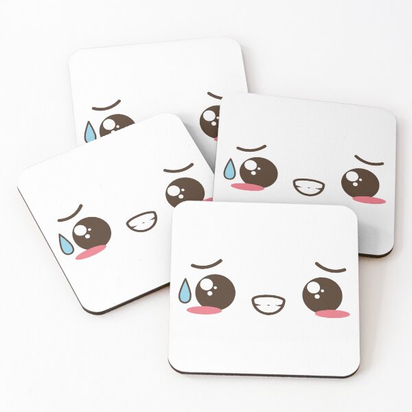 Item preview, awkward  kawaii Japanese emoji  designed and sold by FaddyFog.