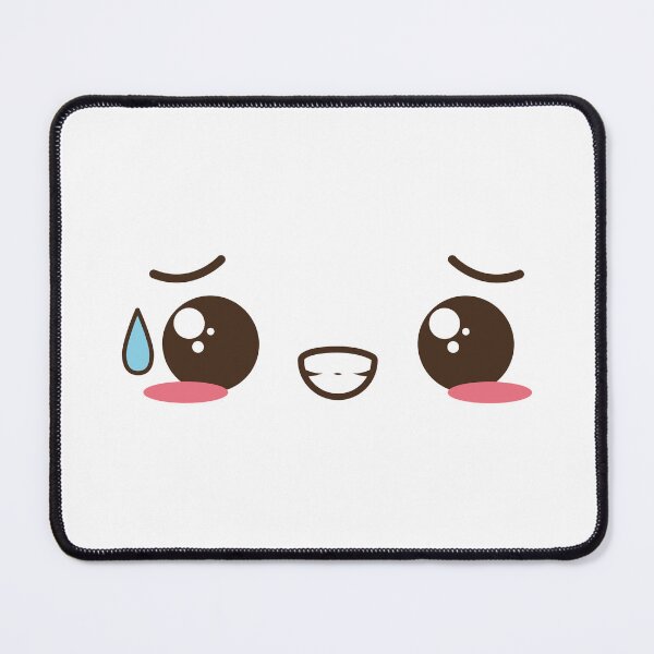 Item preview, awkward kawaii Japanese emoji designed and sold by FaddyFog.