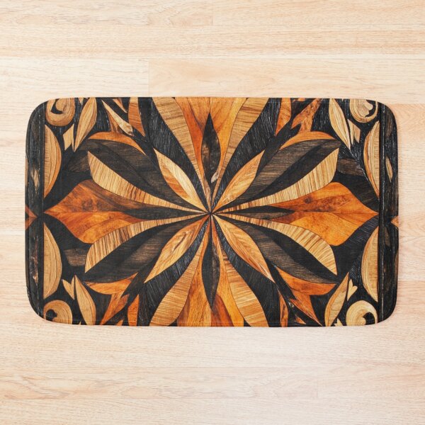 Item preview, Tonga Hawaiian Wood Tribal Pattern designed and sold by GrinGalore.