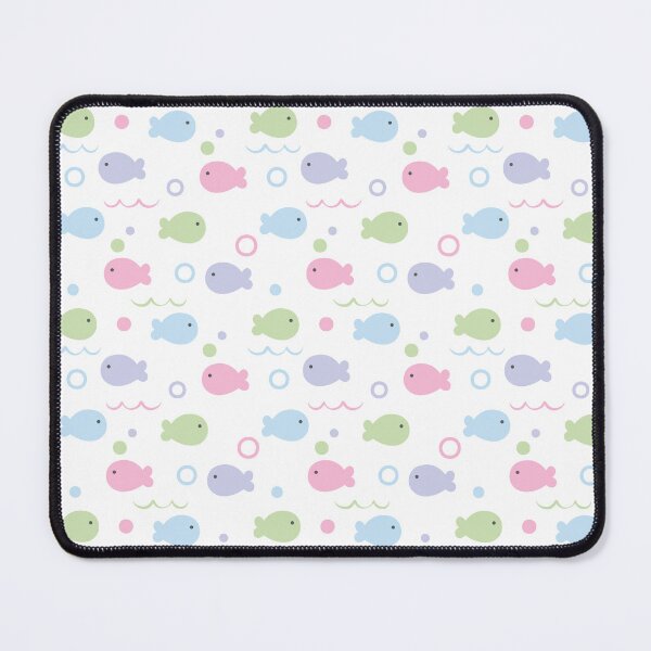 Item preview, Fish cute seamless pattern designed and sold by SomAoHappyDay.