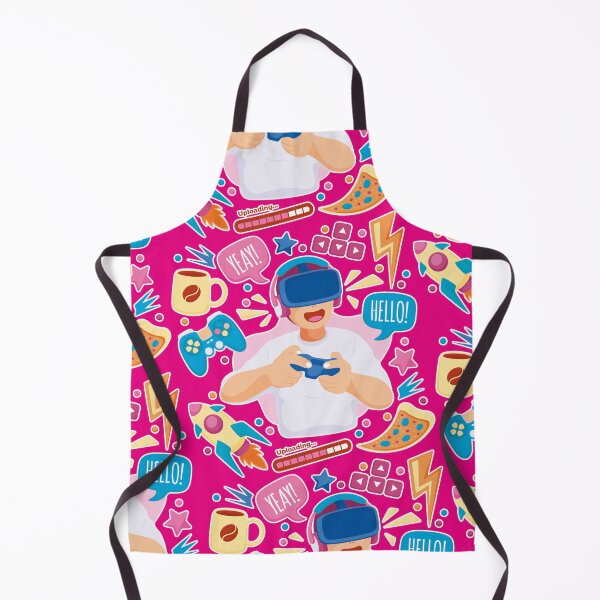Item preview, cool gaming pattern, nerd symbols designed and sold by Mauswohn.