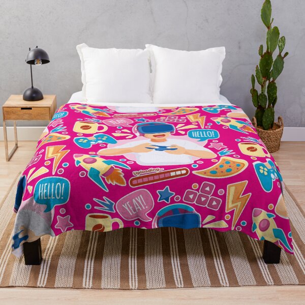 Item preview, cool gaming pattern, nerd symbols designed and sold by Mauswohn.