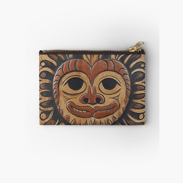 Item preview, Tonga Hawaiian Wood Tribal Mask Pattern designed and sold by GrinGalore.