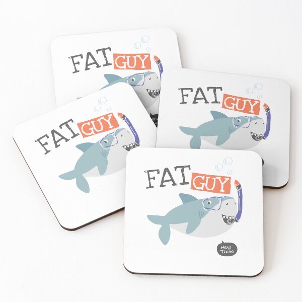 Item preview, Fat Guy - Cute Shark  designed and sold by Jackson-Will.