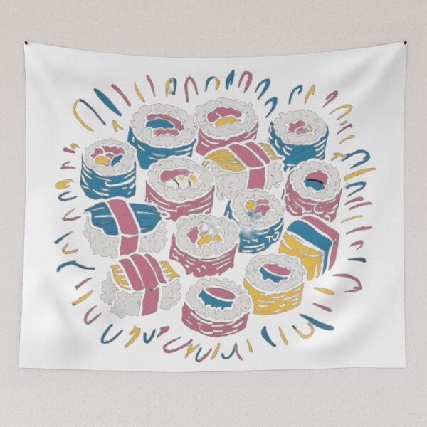 Item preview, Colorful Sushi Delight designed and sold by XquisiteFashion.