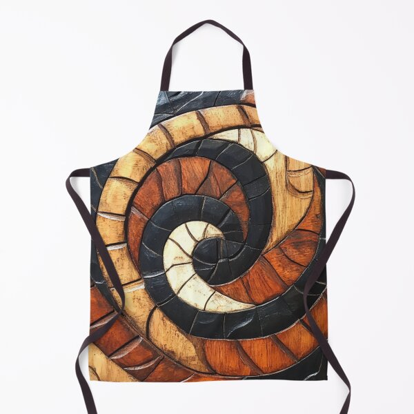 Item preview, Tonga Tapa Polynesian Hawaiian Wood Tribal Pattern designed and sold by GrinGalore.