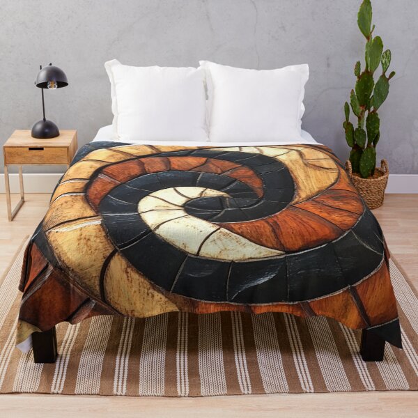 Item preview, Tonga Tapa Polynesian Hawaiian Wood Tribal Pattern designed and sold by GrinGalore.