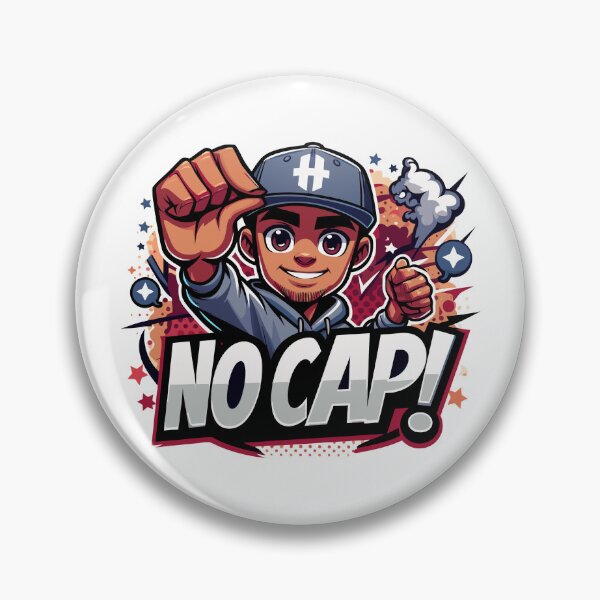 Item preview, "No Cap!" – Honestly Or No Lie designed and sold by ARkitekLO.