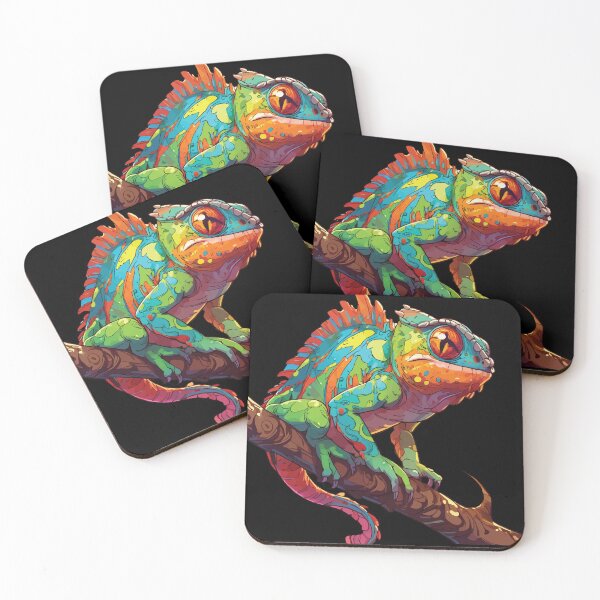 Item preview, Colorful Chameleon designed and sold by Getup-clothing.