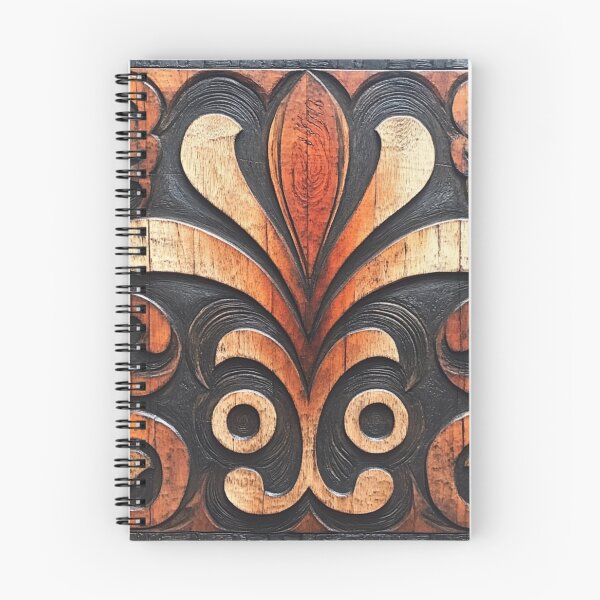 Item preview, Tonga Polynesian Hawaiian Wood Tribal Pattern designed and sold by GrinGalore.