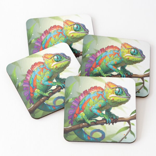 Item preview, Colorful Chameleon designed and sold by Getup-clothing.