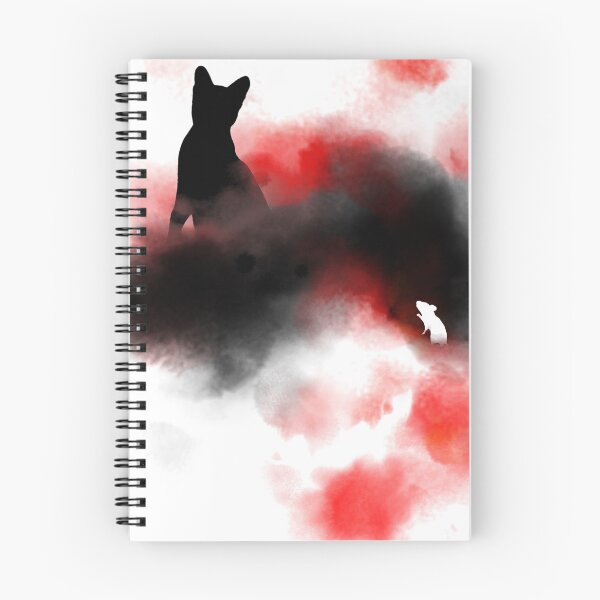 Item preview, Gato y ratón - Pintura digital designed and sold by Hadrianwild.
