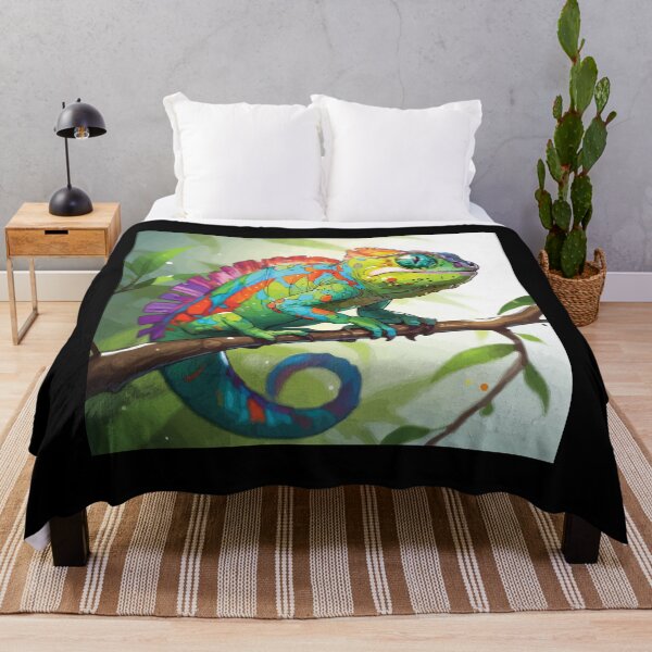 Item preview, Colorful Chameleon designed and sold by Getup-clothing.