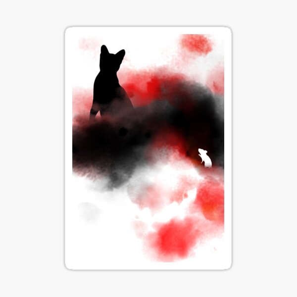 Item preview, Cat and Mouse - Digital Painting designed and sold by Hadrianwild.