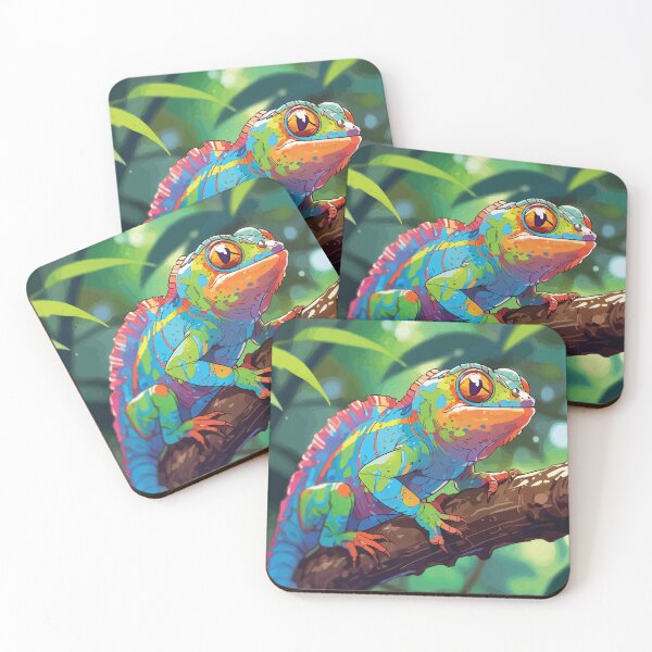 Item preview, Colorful Chameleon designed and sold by Getup-clothing.