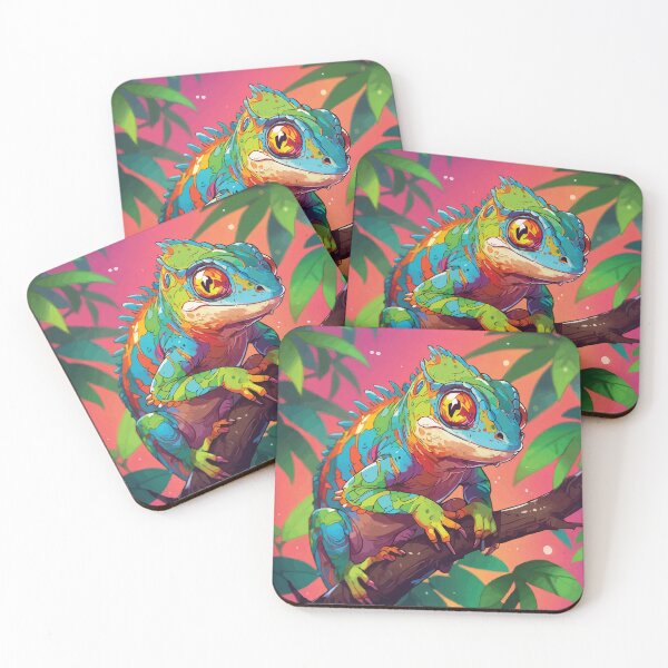 Item preview, Colorful Chameleon designed and sold by Getup-clothing.