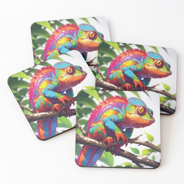 Item preview, Colorful Chameleon designed and sold by Getup-clothing.