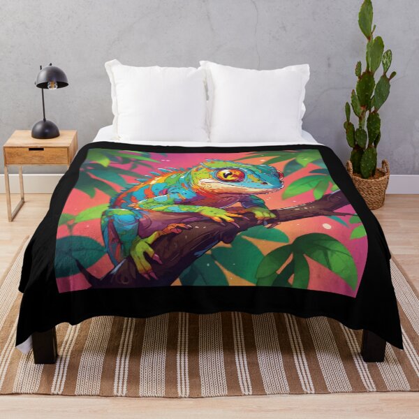 Item preview, Colorful Chameleon designed and sold by Getup-clothing.