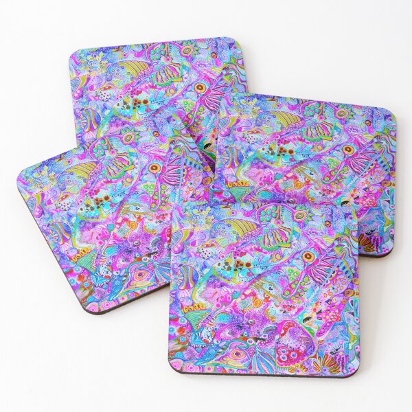 Item preview, 671. Psychedelic Harmony: A Multicolor Abstract Fusion designed and sold by Veera Zukova.