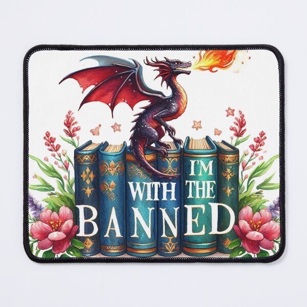 Item preview, Book Week It's I'm With The Banned designed and sold by clarkfraser.