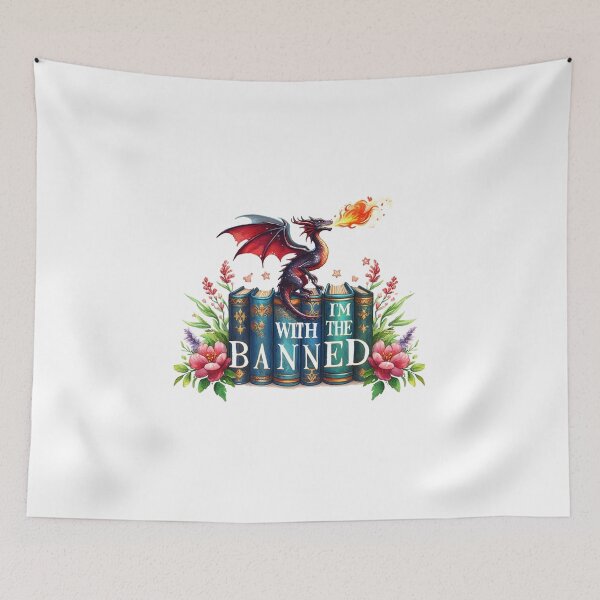 Item preview, Book Week It's I'm With The Banned designed and sold by clarkfraser.