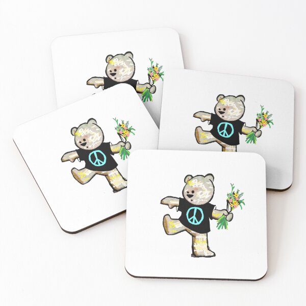 Item preview, Peace Bear Graffiti designed and sold by LowEndGraphics.