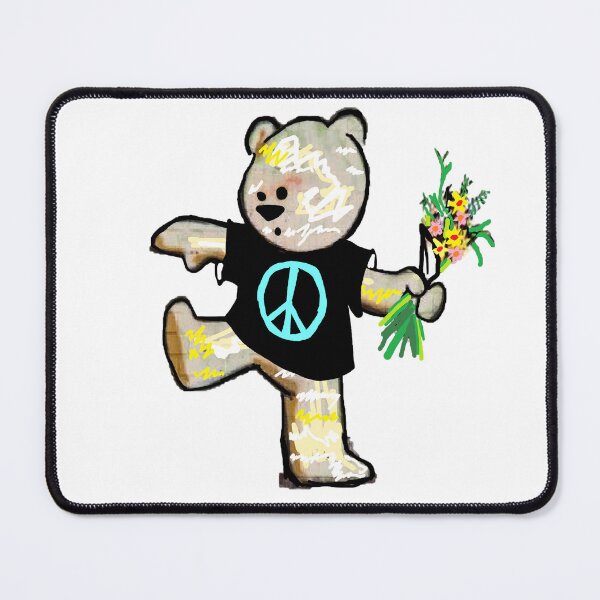 Item preview, Peace Bear Graffiti designed and sold by LowEndGraphics.