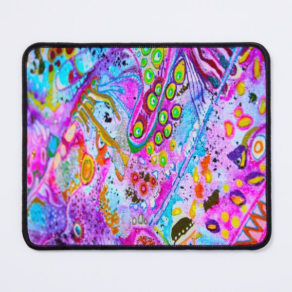 Item preview, 671. Psychedelic Harmony (Close-Up): A Detailed Journey into Abstract Art designed and sold by Veera Zukova.