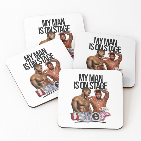 Item preview, Usher My Man Is On Stage designed and sold by LaraRaid.