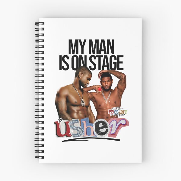 Item preview, Usher My Man Is On Stage designed and sold by LaraRaid.
