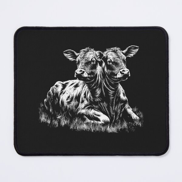 Item preview, Two Headed Calf With Two Heads Creepy Cow designed and sold by stylesip.