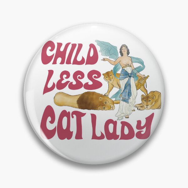 Item preview, Childless Cat Circe designed and sold by ClassicsNerds.
