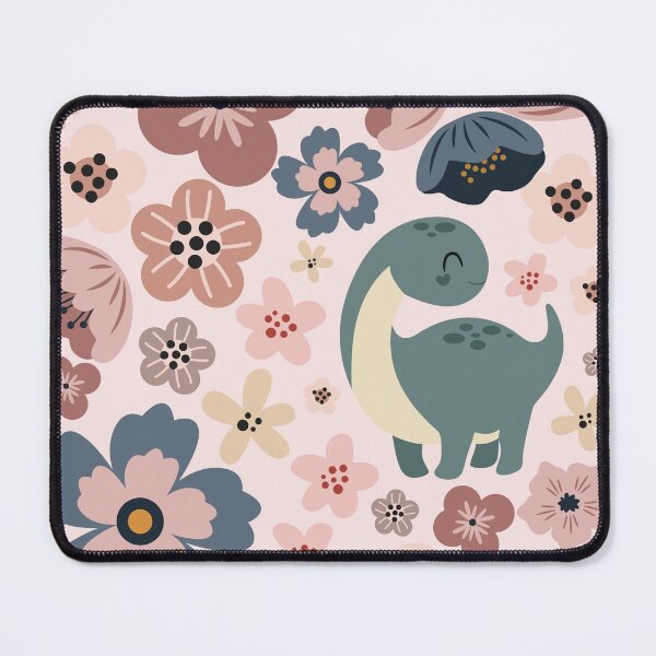 Item preview, Cute floral dinosaur designed and sold by AnulaArt.