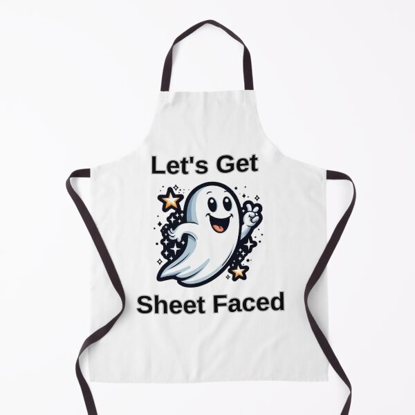 Item preview, Let's Get Sheet Faced, halloween, ghost designed and sold by deniz kaya.