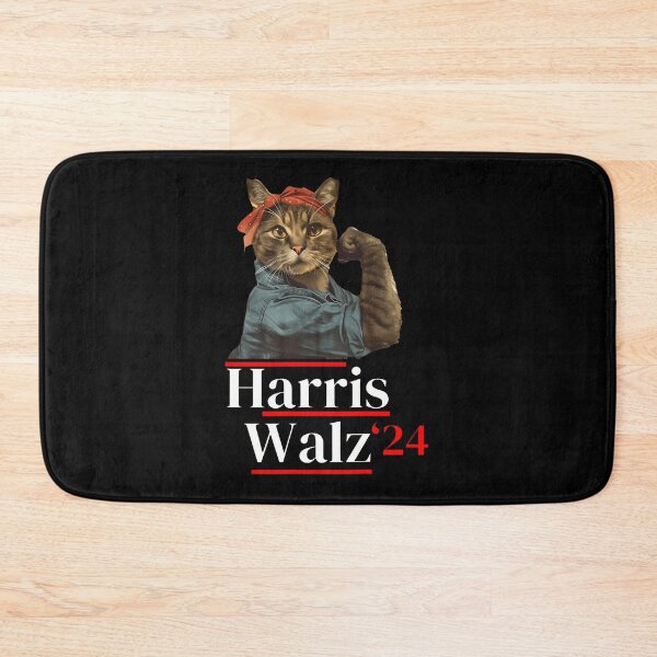 Item preview, Cat Ladies For Kamala - Walz Funny Cat 2024 President designed and sold by CaseyGrenier.