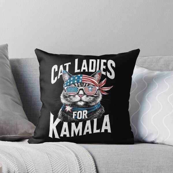 Item preview, Cat Ladies For Kamala 2024 President  designed and sold by CaseyGrenier.